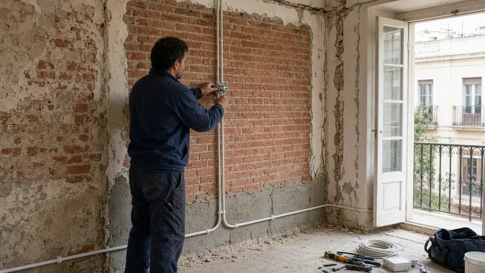 Instalación eléctrica en vivienda en Sevilla